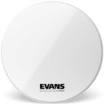 Evans MX2 White Marching Bass Drumhead