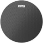 Evans HYBRID Grey Marching Snare Batter