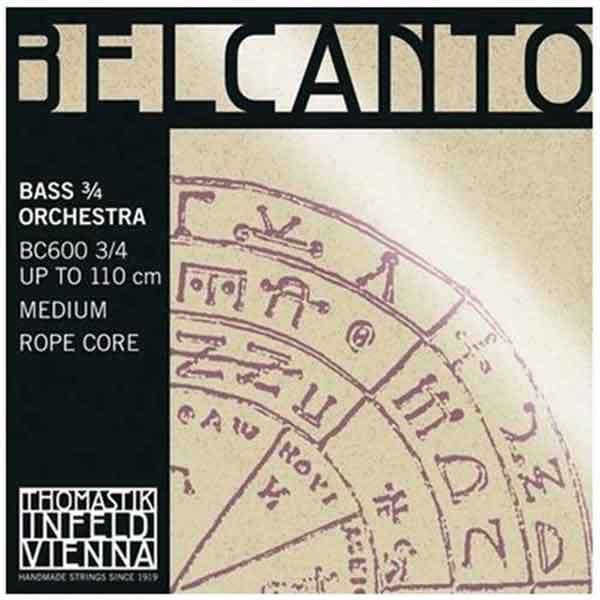 Belcanto Orchestra ¾ Double Bass Strings Set