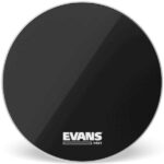 Evans MX1 Black Marching Bass Drumhead