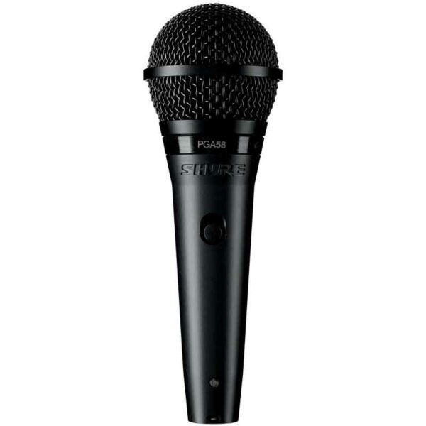 SHURE PGA58 Cardioid Dynamic Vocal Microphone