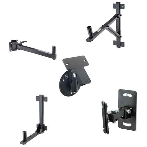 K&M Speaker wall mounts