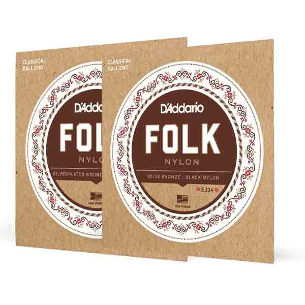 D'Addario FOLK NYLON