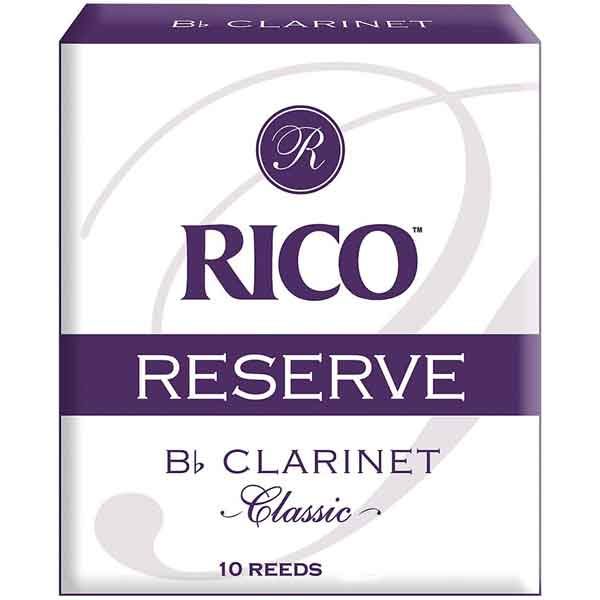 Rico Reserve Classic Bb Clarinet Reeds