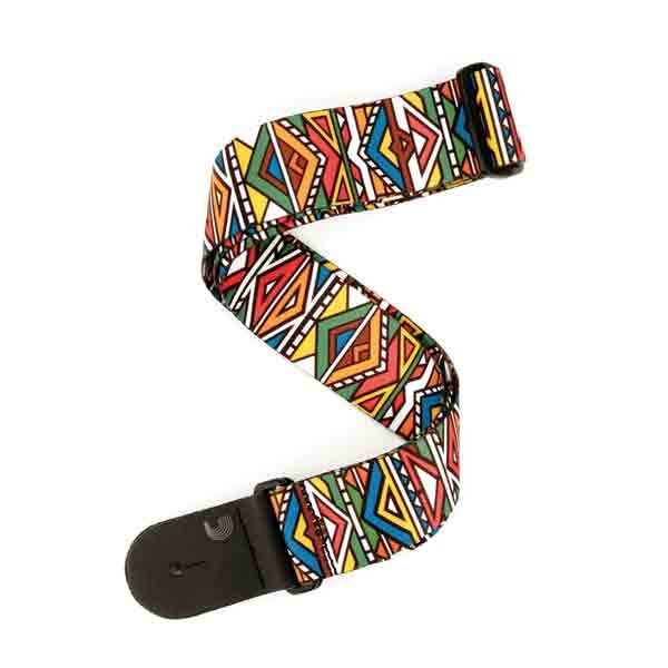 Planet Waves Polyester Woven Guitar Straps - Ndebele