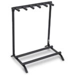 RockStand Multiple Guitar Rack Stand for 5 Electric Guitars / Basses, Flat-Pack