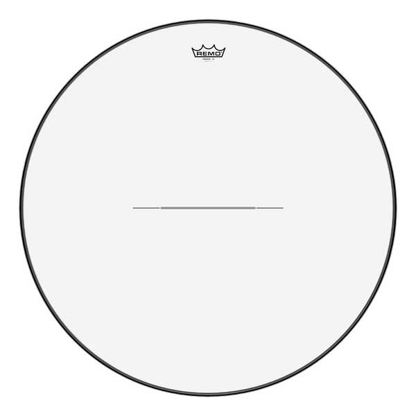 TC-Series Clear Low-Profile Steel Insert Timpani Drumhead