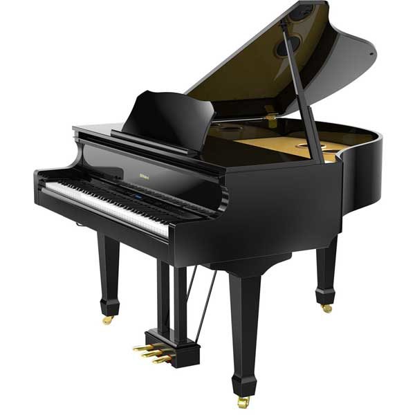 Roland GP609 Digital Grand Piano - Polished Ebony