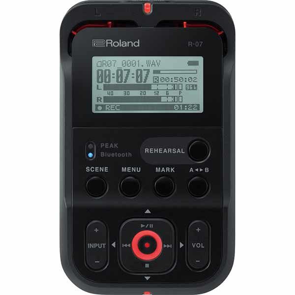 Roland R-07 High-Resolution Audio Recorder