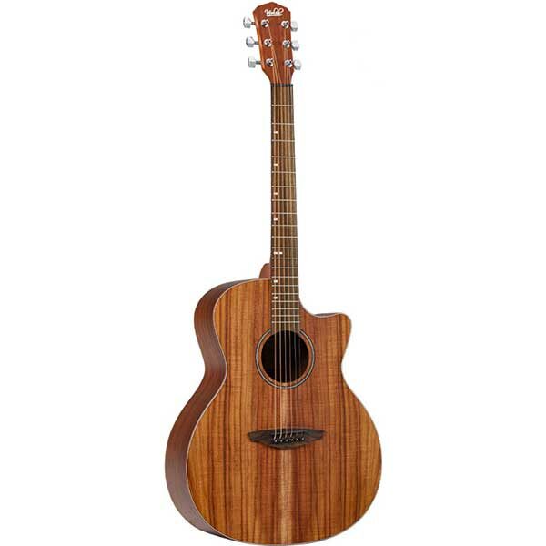 Veelah VGACKOA Acoustic Guitar with Soft bag