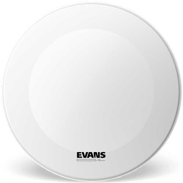 Evans Resonant No Port Coated White Bass Drumhead EQ3 RES