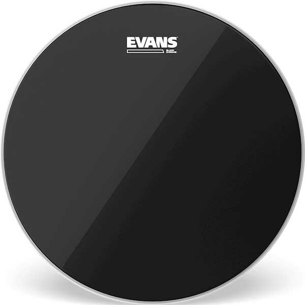 Evans BLACK CHROME Batter Drumhead