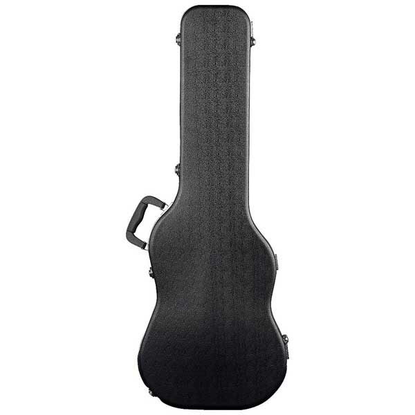 RockCase Standard Line Electric Guitar ABS Case, Arched Lid, Curved - Black