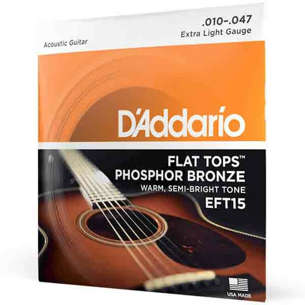 D’Addario FLAT TOPS PHOSPHOR BRONZE Acoustic Guitar Strings