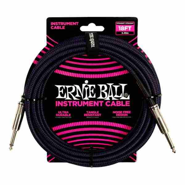 Ernie Ball Braided Straight/Straight Instrument Cable