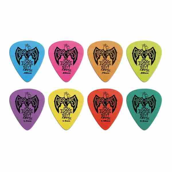 Ernie Ball Everlast Picks Delrin 12-Pack