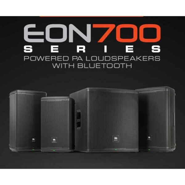 JBL PRO EON700 Series Powered PA Speaker with Bluetooth