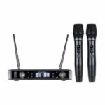 SOUNDVISION SU-820D/HT UHF Dual Handheld Wireless Microphone System