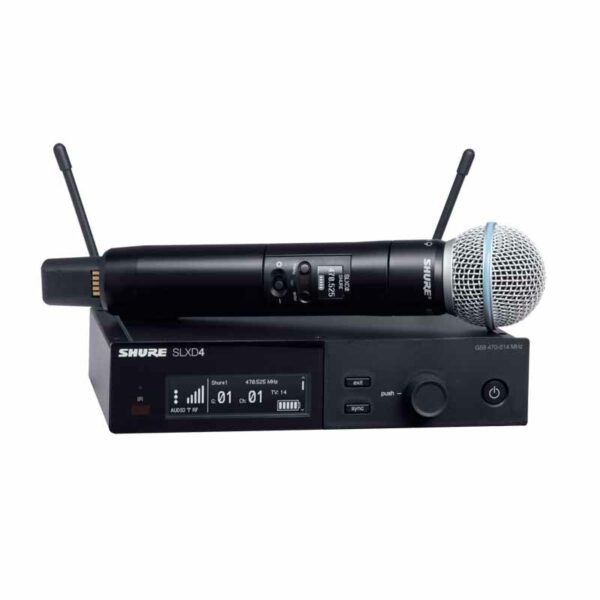 SHURE SLXD24A/B58 Wireless System with Beta 58A Handheld Transmitter