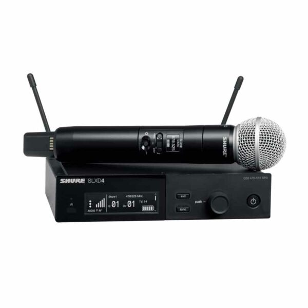 SHURE SLXD24A/B87A Wireless System with Beta 87A Handheld Transmitter