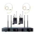 SOUNDVISION SU-990D/BT Digital Wireless Microphones 180CH (Dual Body-Pack Transmitter)