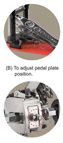 Stable PD-223A Double Chain Drive Double Bass Drum Pedal กระเดื่องคู่ ฐานแดง โซ่คู่ 2 เครื่องดนตรี, จำหน่ายเครื่องดนตรี, ขายเครื่องดนตรี, อุปกรณ์ดนตรี