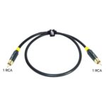 CM Audio Cable with 1 RCA to 1 RCA