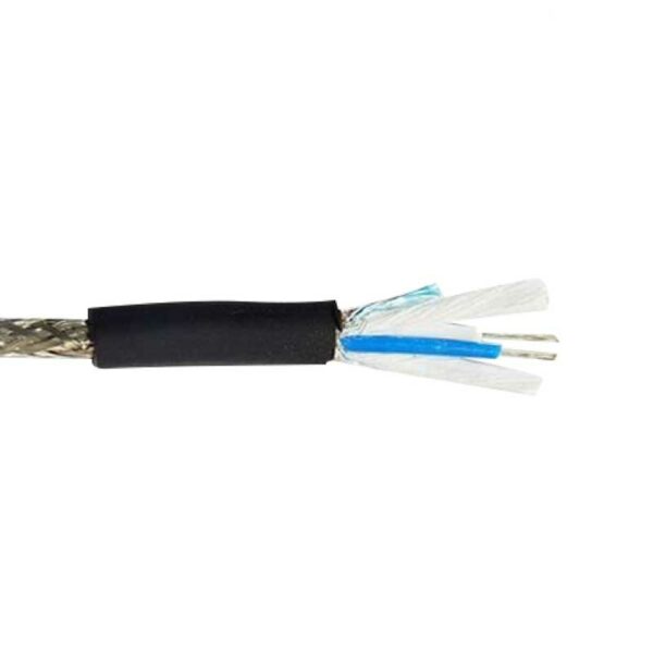 CM Microphone Cable 2 Core, Stereo 22 AWG Shield Black