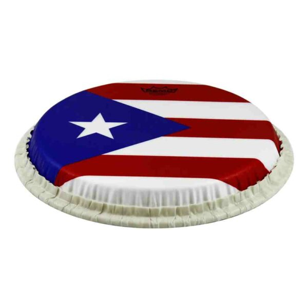 Remo Conga Drumhead Tucked Skyndeep - Puerto Rican Flag