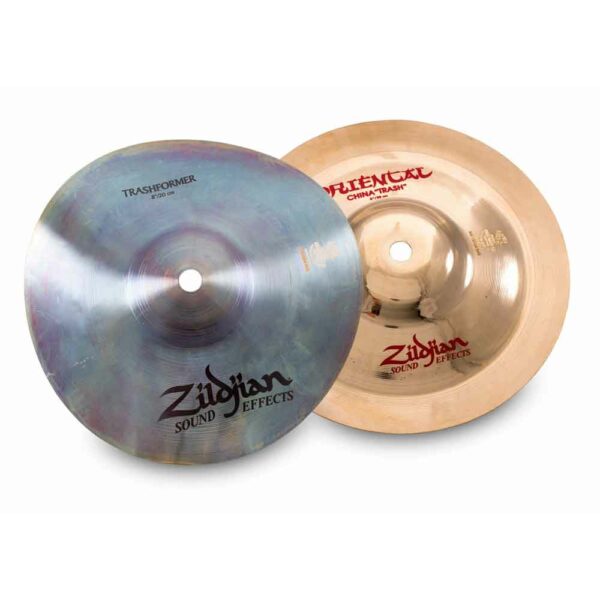 Zildjian 8" Trashformer & 8" Oriental Trash