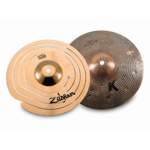 Zildjian Pre-Configured 10" Spiral Stacker & 10" K Custom Special Dry Splash