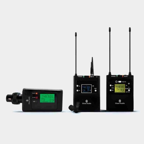 Clean Audio CA-ENG Camera Lavalier Wireless Microphone