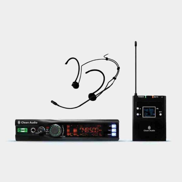 Clean Audio CA-M QE3 Headset Wireless Microphone