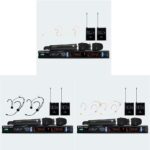 Clean Audio Combo Set CA-M2 COMBO Dual Channels Wireless Microphone