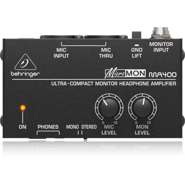 Behringer MICROMON MA400 Ultra-Compact Monitor Headphone Amplifier