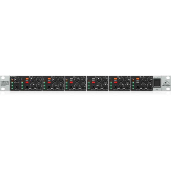 Behringer POWERPLAY HA6000 6-Channel High-Power Headphones Mixing and Distribution Amplifier