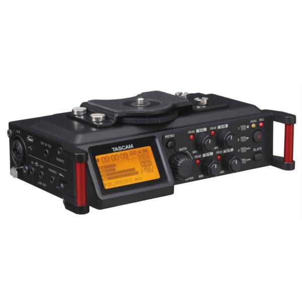 TASCAM DR-70D 4-Track Audio Field Recorder & Mixer for Audio/Video